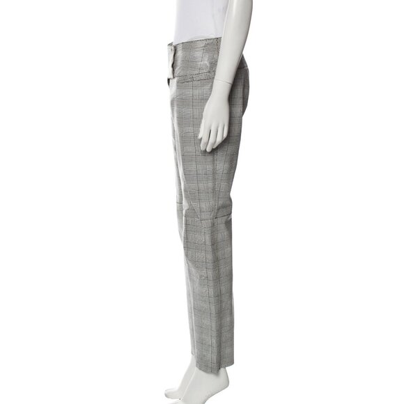 Dolce & Gabbana Houndstooth Prince of Wales Check Leather Suit Blazer & Pants - Picture 7 of 13